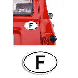 Country code sticker