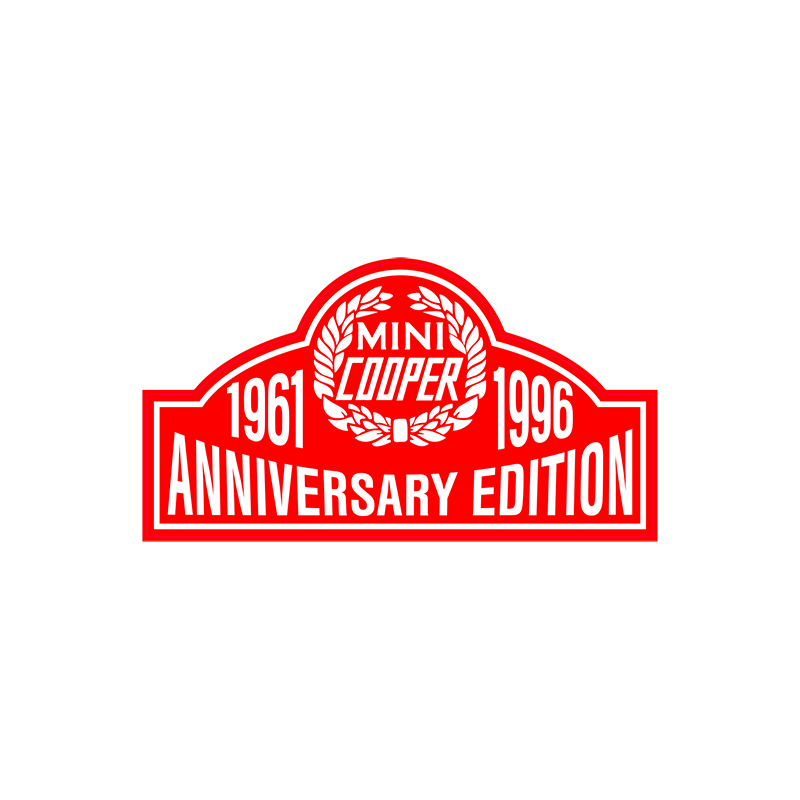 Sticker Mini édition anniversaire 1961-1996