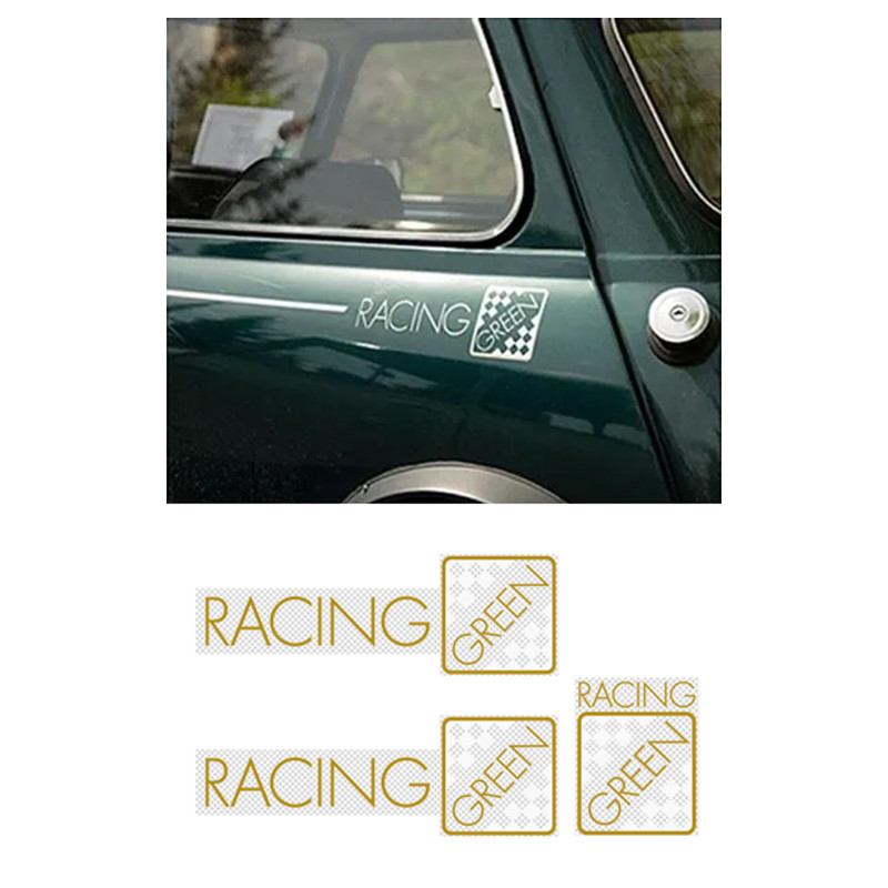 Kit sticker Mini Racing Green