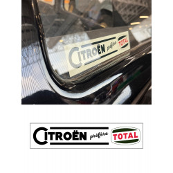 Sticker Citröen préfère Total