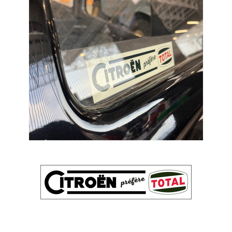 Citroen 'Prefere Total' Old Style Sticker