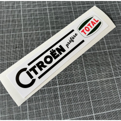 Sticker Citröen préfère Total