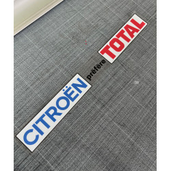 Sticker Citröen préfère Total DS-GS-CX-BX