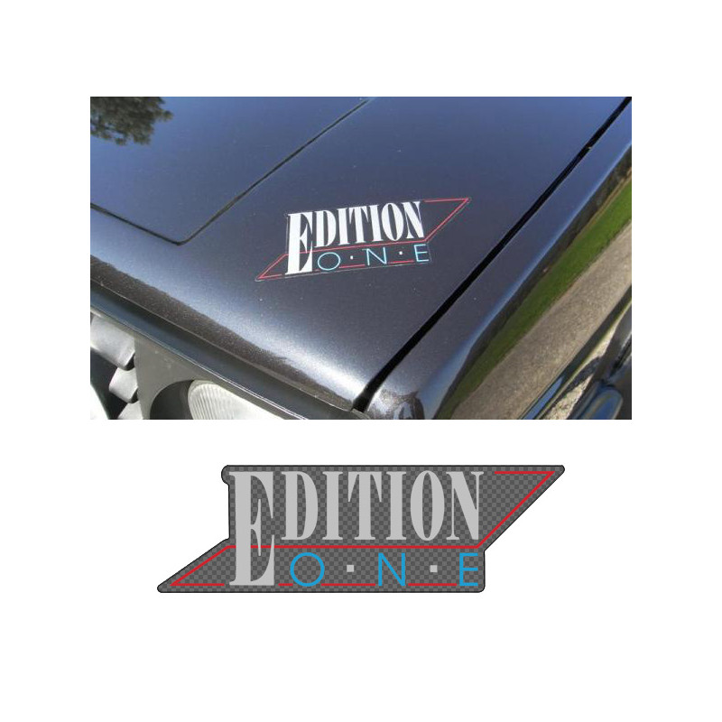 Edition One Golf 2 sticker