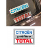 Sticker Citröen préfère Total DS