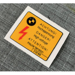BMW Achtung! étiquette - 2 121 919