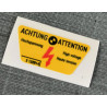BMW Achtung! Label - 2 122 014