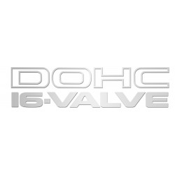 Mazda DOHC 16 valves Sticker