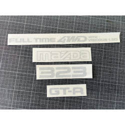 Sticker Full Time 4wd