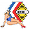 Pin-up Renault left side