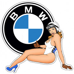 Pin-up Bmw right side