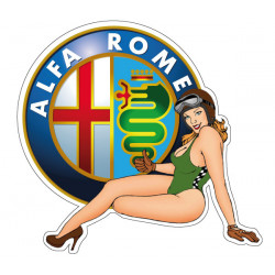 Pin-up Alfa coté droit
