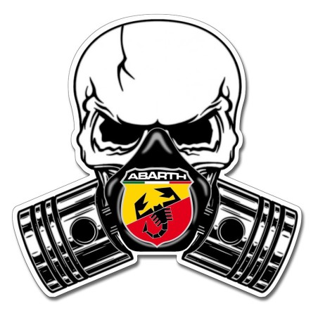Pistons Skull Abarth