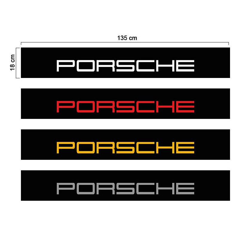 Porsche sun visor