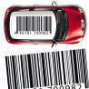 Mini roof bar code