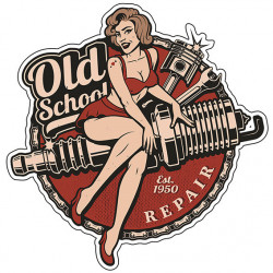 Pin-up old school