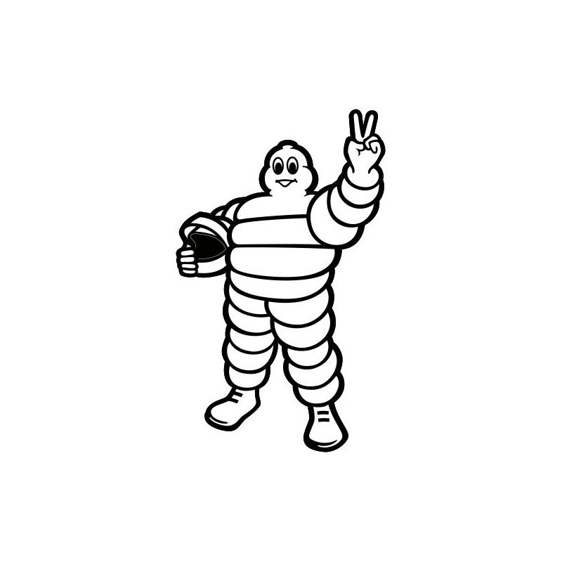 Bibendum Michelin pilot