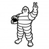 Bibendum Michelin pilote