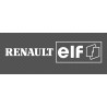 Lettrage Renault elf