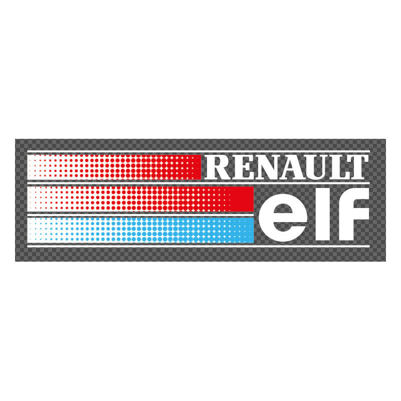 Sticker Renault a choisi Elf 