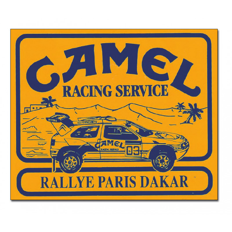 Sticker Camel Racing Service Citroën