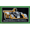 Renault 78 Winner Le Mans 24 hours sticker