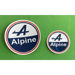 Alpine logo round