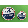 Alpine logo round