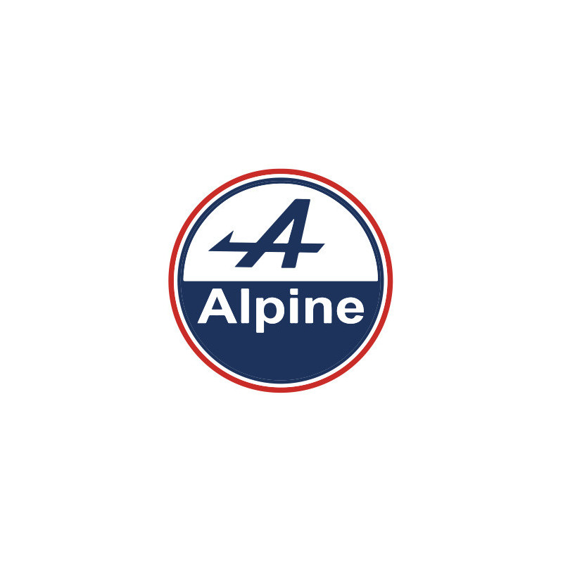 Logo Alpine rond