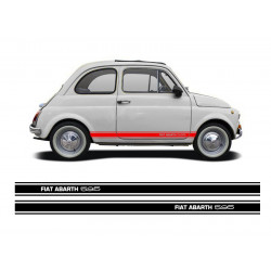 Fiat Abarth 595 stripes