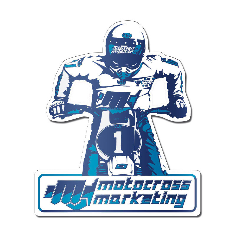 Motocross Marketing sticker