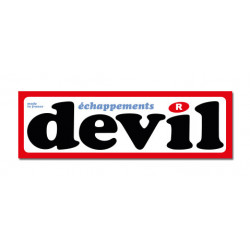 Vintage Devil sticker
