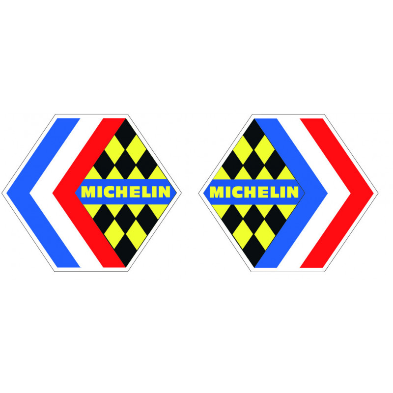 Kit drapeaux Michelin vintage