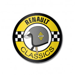 Sticker casque Renault classic