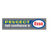 Peugeot trusts Esso sticker