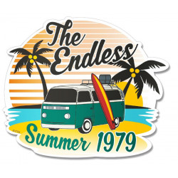 The endless summer 79 sticker