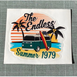 The endless summer 79 sticker