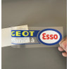 Peugeot trusts Esso sticker