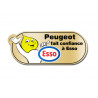 Peugeot trusts Esso sticker