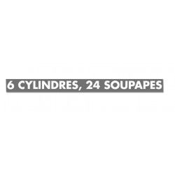 6 cylindres, 24 soupapes