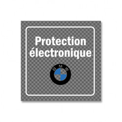 Autocollant "protection électronique"