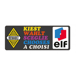 RENAULT chooses Elf vitre...