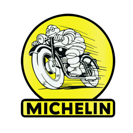 Vintage Bibendum Michelin sticker