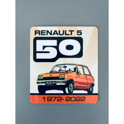 Sticker RENAULT 5 - 50 years