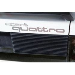 Audi Quattro lettering