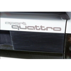 Lettrage Audi quattro