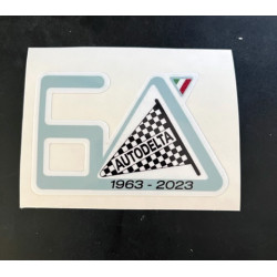 Sticker 60 ans d'Autodelta Alfa Romeo