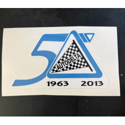 Sticker 50 ans d'Autodelta Alfa Romeo