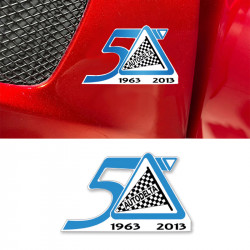Sticker 50 ans d'Autodelta Alfa Romeo