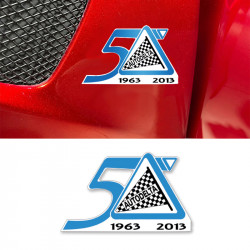 Sticker 50 ans d'Autodelta...